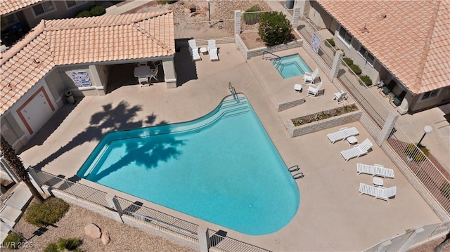 2219 Rugged Mesa Dr, Laughlin, NV 89029 - community pool with a patio