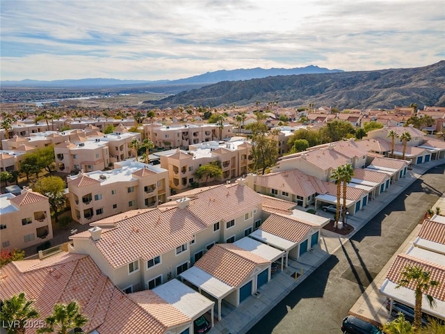 2219 Rugged Mesa Dr, Laughlin, NV 89029 - aerial perspective of suburban area with a mountain backdrop