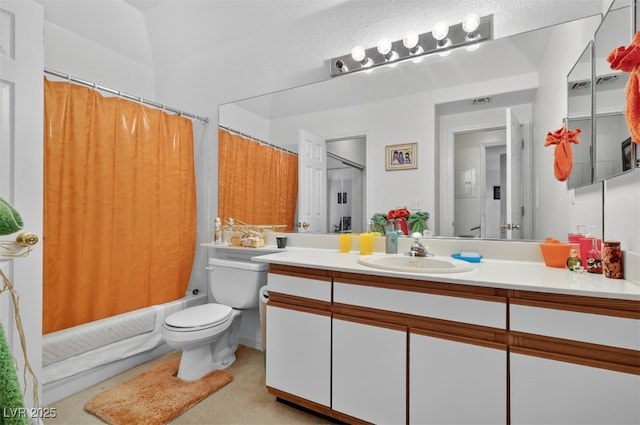 3550 Bay Sands Dr Unit 1093, Laughlin, NV 89029 - full bath with vanity and shower / bath combo with shower curtain