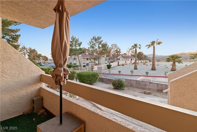 3740 Desert Marina Dr Unit 7, Laughlin, NV 89029 - balcony featuring a residential view
