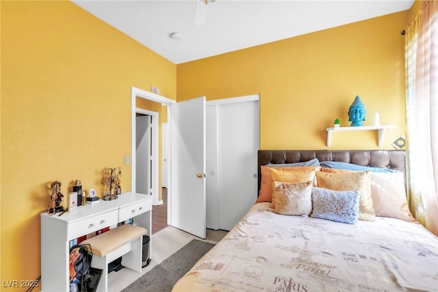 9605 Rainfall Ave, Las Vegas, NV 89147 - bedroom featuring a ceiling fan
