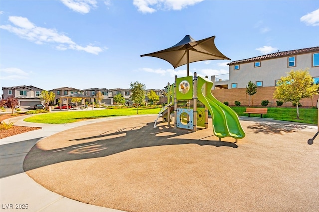 10940 Oregano Ave, Las Vegas, NV 89166 - community playground with a residential view