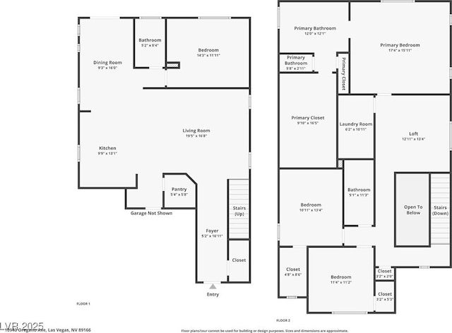 10940 Oregano Ave, Las Vegas, NV 89166 - view of home floor plan