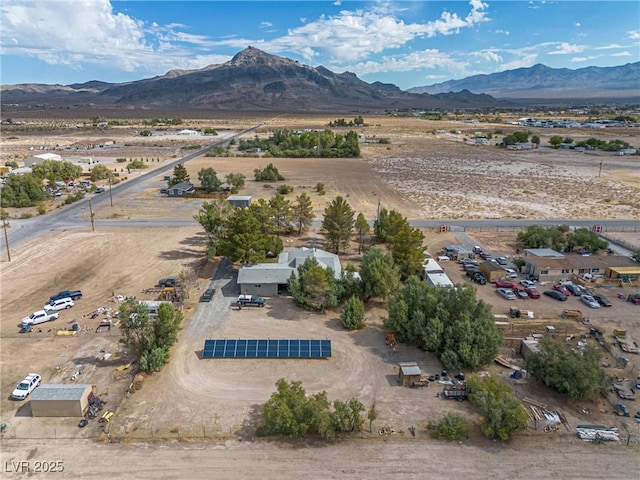 3951 W Blosser Ranch Rd, Pahrump, NV 89060 - overview of rural landscape featuring a mountainous background