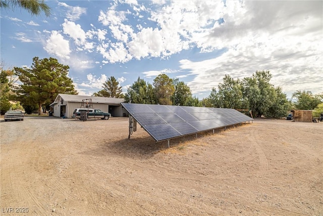 3951 W Blosser Ranch Rd, Pahrump, NV 89060 - view of horse barn