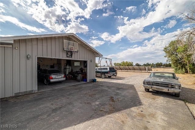 3951 W Blosser Ranch Rd, Pahrump, NV 89060 - view of detached garage