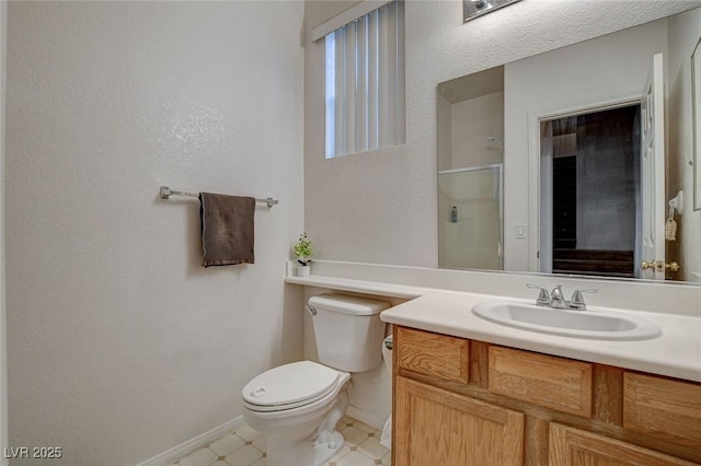 7427 Wagonwheel Ranch Way, Las Vegas, NV 89113 - full bath featuring vanity, an enclosed shower, and tile patterned floors