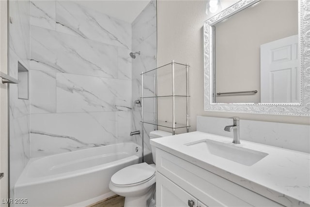 2120 Upland Ave, Pahrump, NV 89048 - full bath with vanity and shower / tub combination
