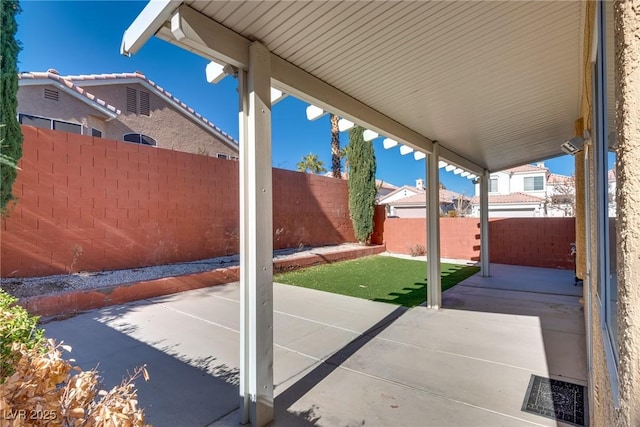 2245 Juniper Berry Dr, Las Vegas, NV 89134 - fenced backyard featuring a patio area