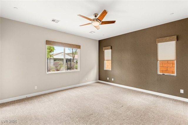 2116 Canvas Edge Dr, Henderson, NV 89044 - unfurnished room featuring a ceiling fan and carpet