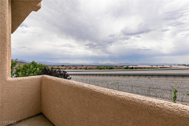 3412 Bearpin Gap Ln, Las Vegas, NV 89129 - balcony with a mountain view