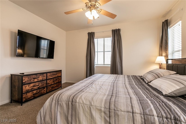3412 Bearpin Gap Ln, Las Vegas, NV 89129 - bedroom featuring carpet floors and a ceiling fan