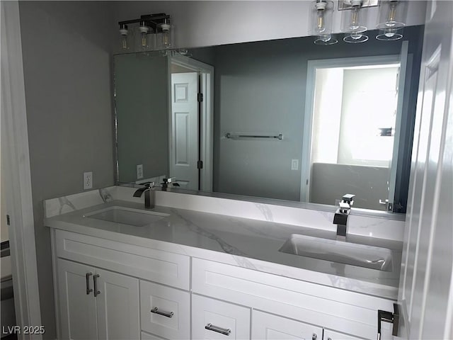 8993 Dorrell Ln, Las Vegas, NV 89149 - bathroom featuring vanity