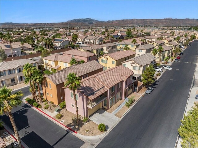 8065 Retriever Ave, Las Vegas, NV 89147 - aerial perspective of suburban area featuring mountains