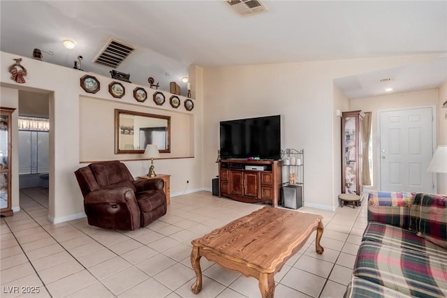 8840 Spinning Wheel Ave, Las Vegas, NV 89143 - living room with light tile patterned floors and baseboards
