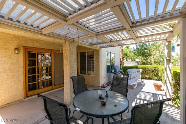 1939 Guinn Dr, Henderson, NV 89074 - view of patio / terrace with outdoor dining space and a pergola