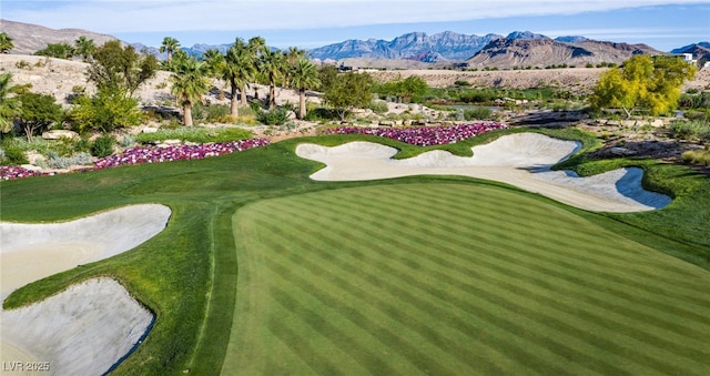 10891 Stardust Dr, Las Vegas, NV 89135 - surrounding community featuring a mountain view and golf course view