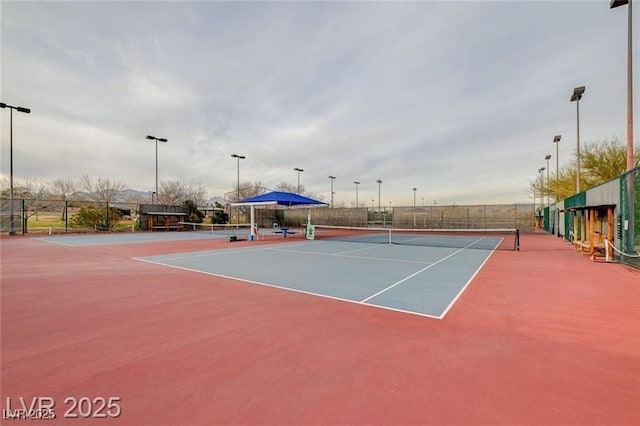 8113 Gothic Ave, Las Vegas, NV 89117 - view of tennis court with community basketball court