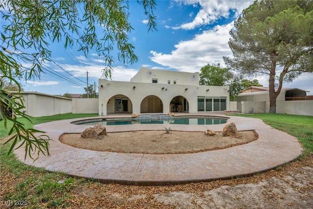 7045 Edna Ave, Las Vegas, NV 89117 - view of pool featuring a patio