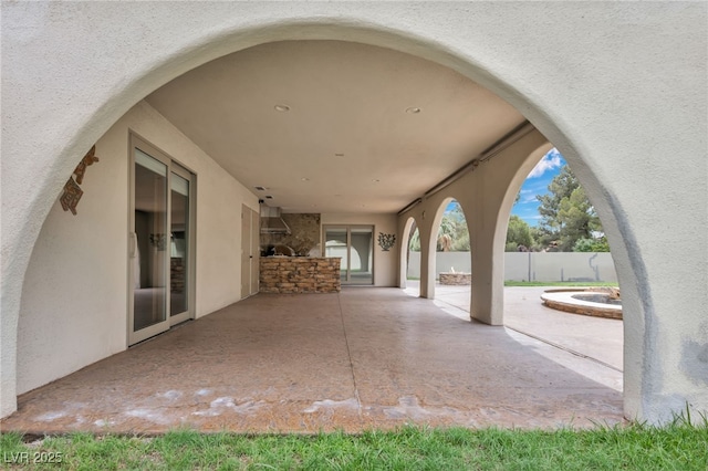 7045 Edna Ave, Las Vegas, NV 89117 - view of patio / terrace