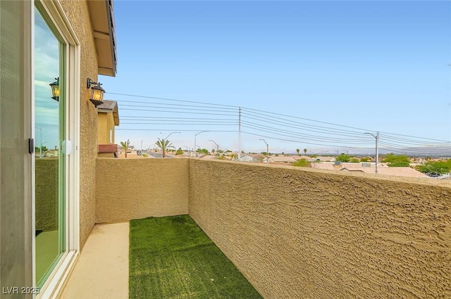 2821 Gaffer Film St, Las Vegas, NV 89156 - view of yard featuring a balcony