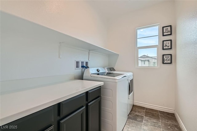 2821 Gaffer Film St, Las Vegas, NV 89156 - laundry room featuring washer and dryer and cabinet space