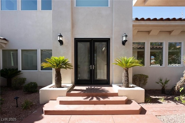 8712 Mesa Canogo Dr, Las Vegas, NV 89148 - doorway to property featuring stucco siding