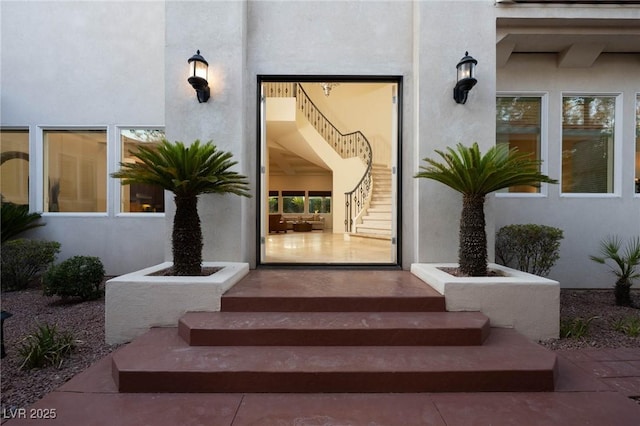 8712 Mesa Canogo Dr, Las Vegas, NV 89148 - entrance to property featuring stucco siding