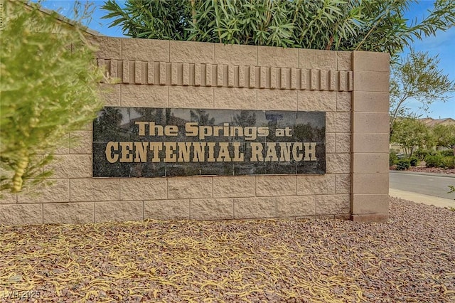 1213 Bistro Bay Ave, North Las Vegas, NV 89086 - view of community / neighborhood sign