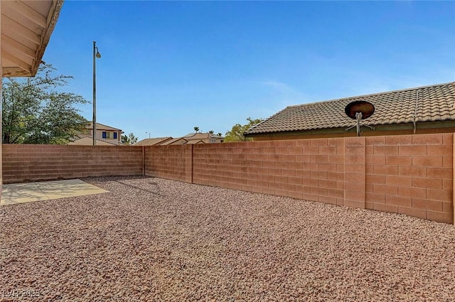 1213 Bistro Bay Ave, North Las Vegas, NV 89086 - fenced backyard featuring a patio