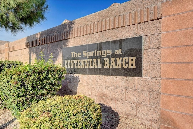 1213 Bistro Bay Ave, North Las Vegas, NV 89086 - view of community sign