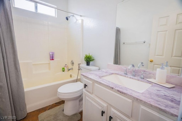 2251 Vangogh Dr, Henderson, NV 89074 - full bath featuring shower / bath combo with shower curtain and vanity