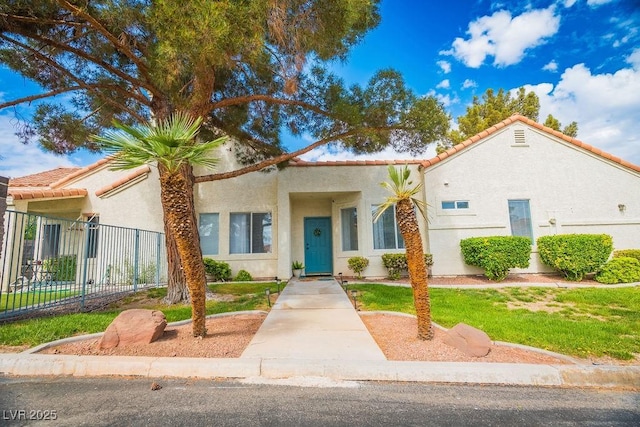 2251 Vangogh Dr, Henderson, NV 89074 - mediterranean / spanish house with stucco siding and a tile roof