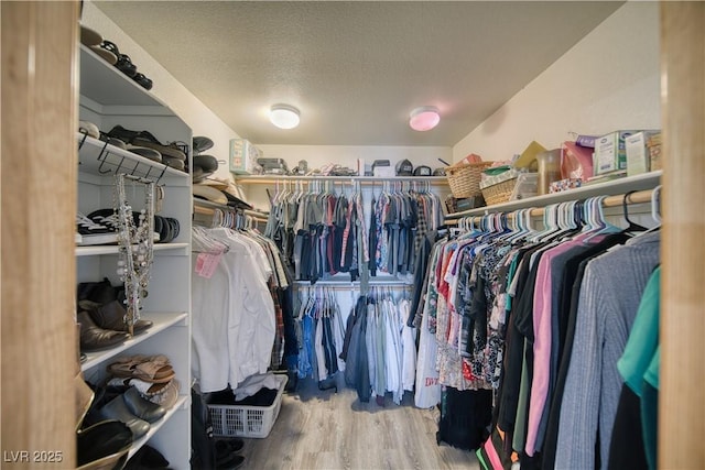 2910 Sunset St, Pahrump, NV 89060 - spacious closet featuring wood finished floors