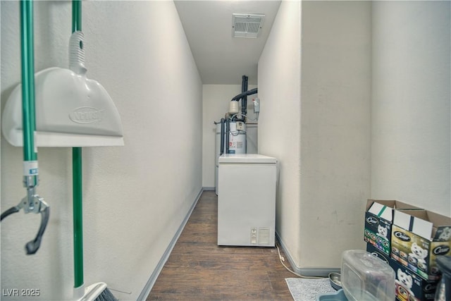 2910 Sunset St, Pahrump, NV 89060 - corridor featuring wood finished floors and baseboards