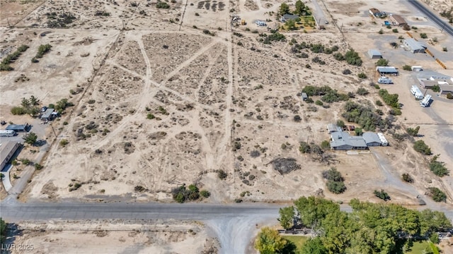 2090 Shady Ln, Pahrump, NV 89060 - aerial view of property's location featuring a desert landscape and rural landscape
