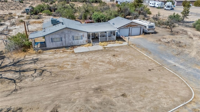 2090 Shady Ln, Pahrump, NV 89060 - aerial view of property and surrounding area