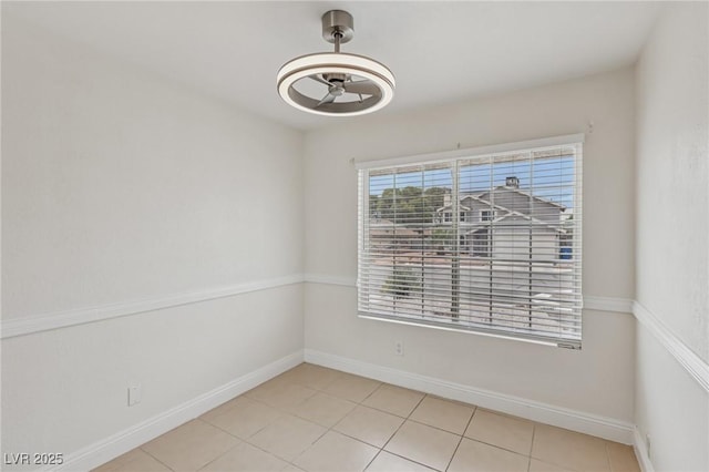 7000 Paddington Way, Las Vegas, NV 89147 - unfurnished dining area featuring a ceiling fan and light tile patterned floors