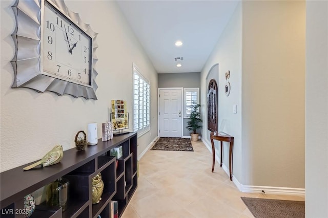 247 Integrity Ridge Dr, Henderson, NV 89052 - foyer featuring recessed lighting and baseboards