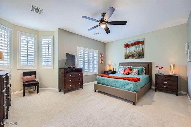 247 Integrity Ridge Dr, Henderson, NV 89052 - carpeted bedroom featuring baseboards and ceiling fan