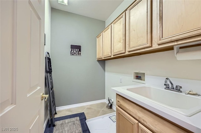 247 Integrity Ridge Dr, Henderson, NV 89052 - laundry room featuring washer hookup and cabinet space