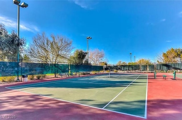 247 Integrity Ridge Dr, Henderson, NV 89052 - view of tennis court