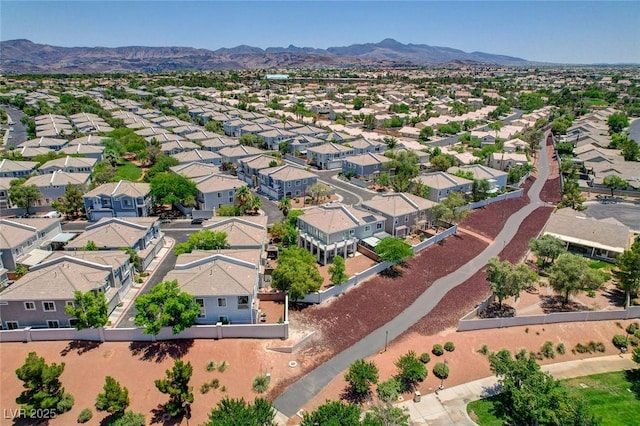 247 Integrity Ridge Dr, Henderson, NV 89052 - aerial perspective of suburban area featuring a mountain backdrop