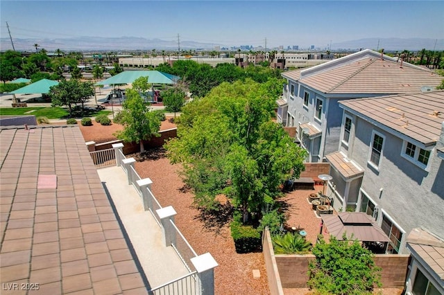 247 Integrity Ridge Dr, Henderson, NV 89052 - aerial view