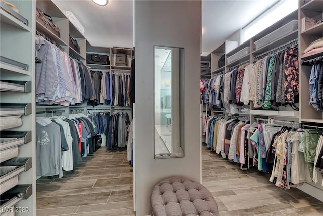 22 Starbrook Dr, Henderson, NV 89052 - spacious closet featuring wood finish floors