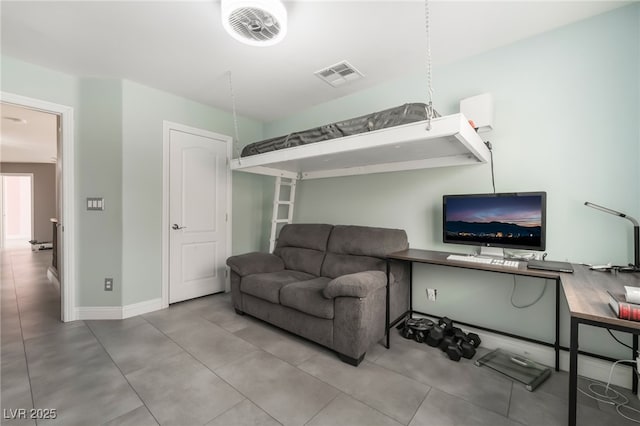 1641 Dark Wolf Ave, Las Vegas, NV 89123 - tiled living room with baseboards