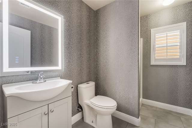 1641 Dark Wolf Ave, Las Vegas, NV 89123 - bathroom with vanity and tile patterned floors