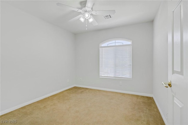 10015 Willowbrook Pond Rd, Las Vegas, NV 89148 - unfurnished room featuring light carpet and ceiling fan