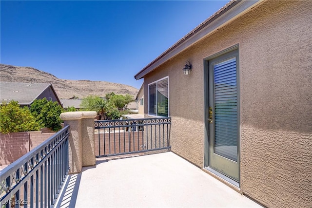 10015 Willowbrook Pond Rd, Las Vegas, NV 89148 - balcony featuring a mountain view