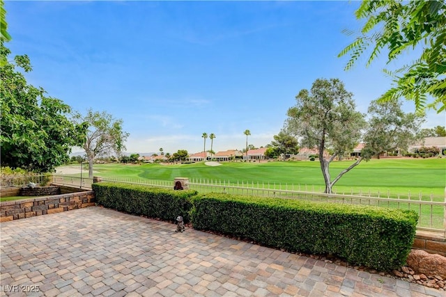 2832 Castle Bar Dr, Las Vegas, NV 89134 - view of patio with view of golf course